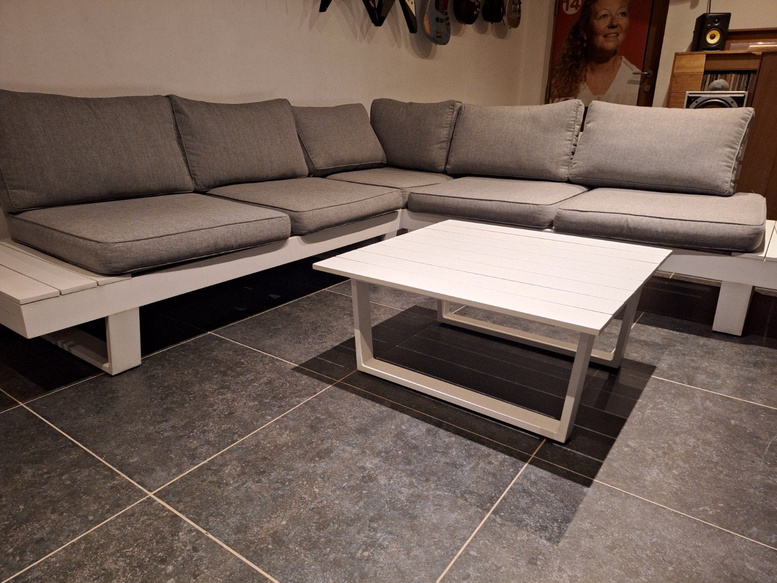 lounge, 5 places, Aluminium, Enlèvement, Utilisé