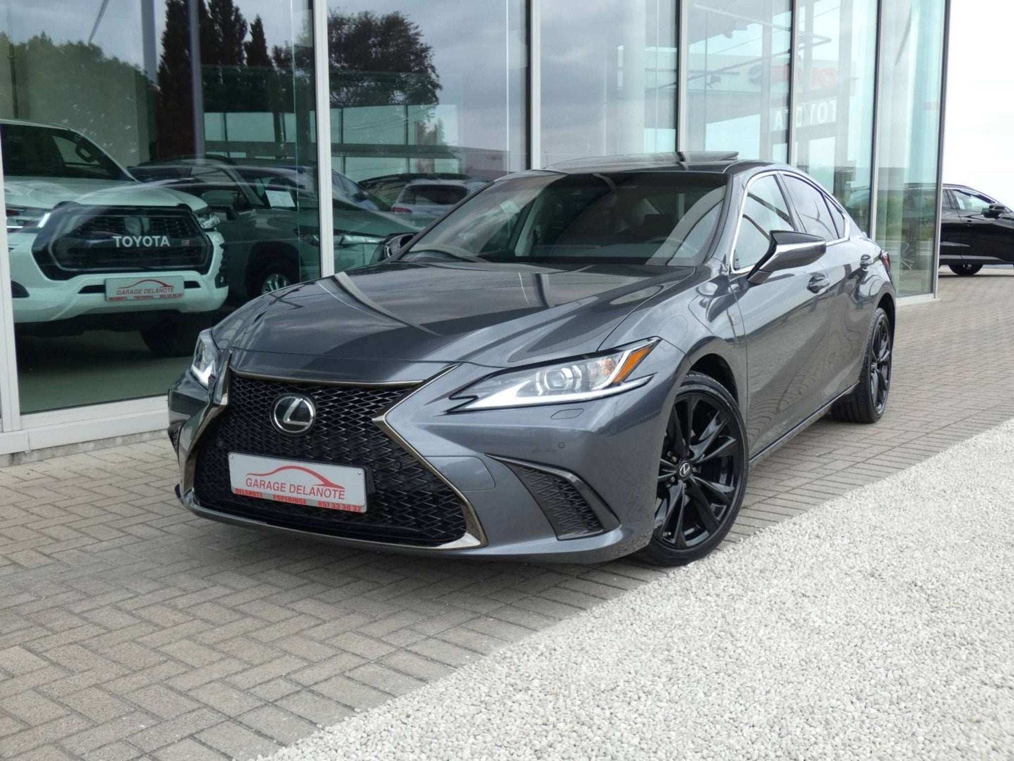 Lexus ES 300 F-Sport Design +Open dak +Dodehoek +LEDER +Zete, Auto's, Lexus, 4 deurs, Gebruikt, 4 cilinders, 2487 cc