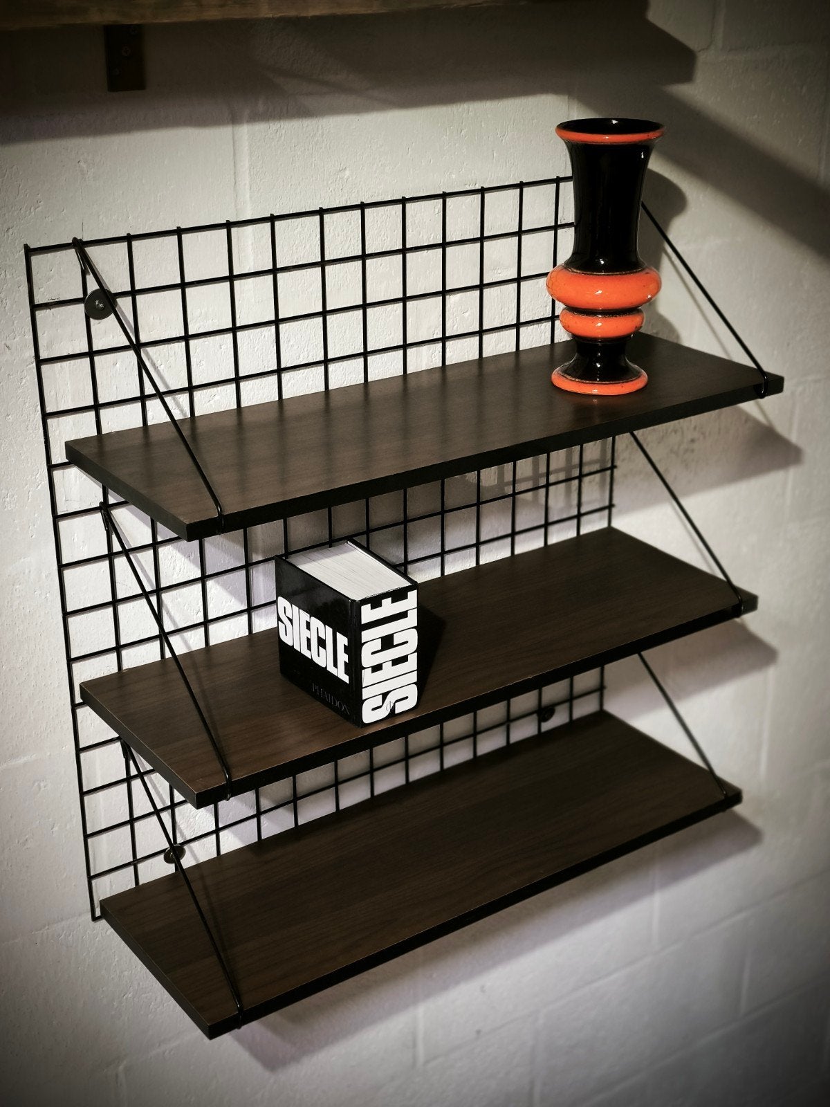 Etagère murale vintage Meca de Pierre Guariche pour Meurop,, Enlèvement ou Envoi, Utilisé