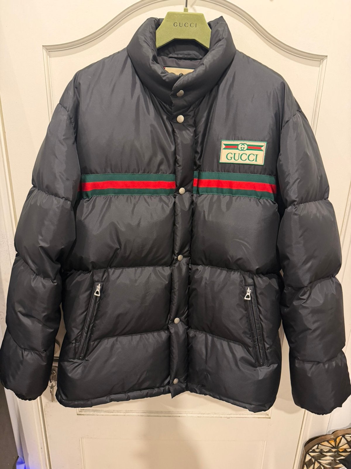 Doudoune Gucci authentique, Enlèvement, Comme neuf, Noir