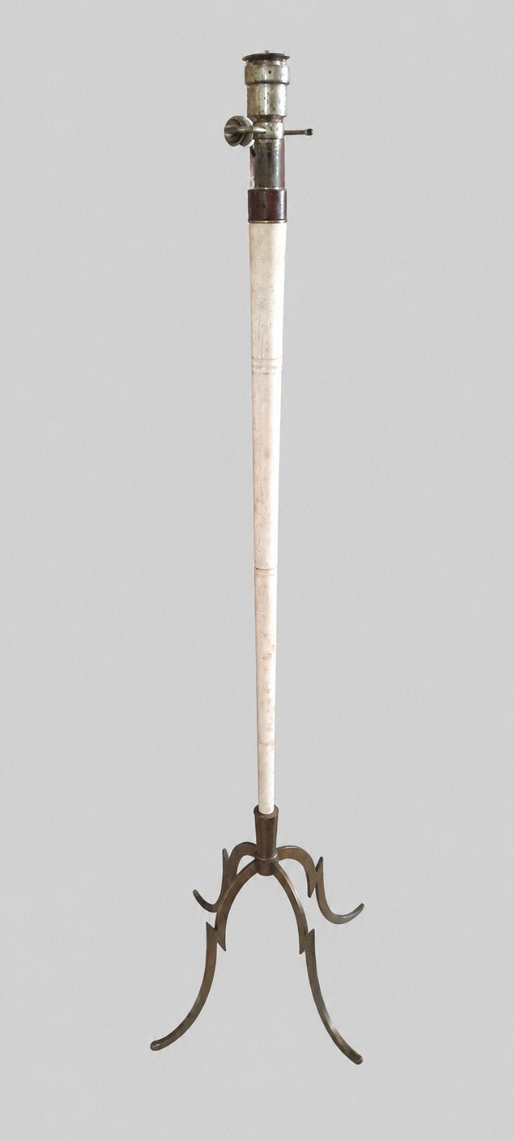 Art deco vloerlamp, Ophalen