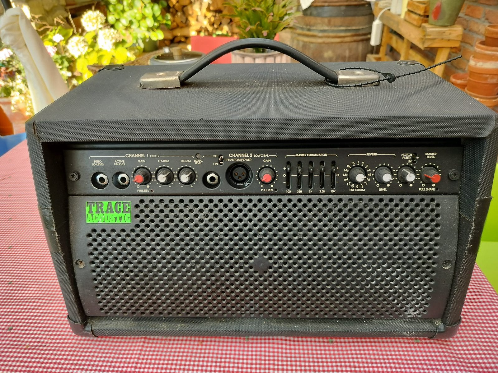 Versterker Trace acoustic voor acoustische gitaar, Muziek en Instrumenten, Ophalen, Gebruikt, 50 tot 100 watt