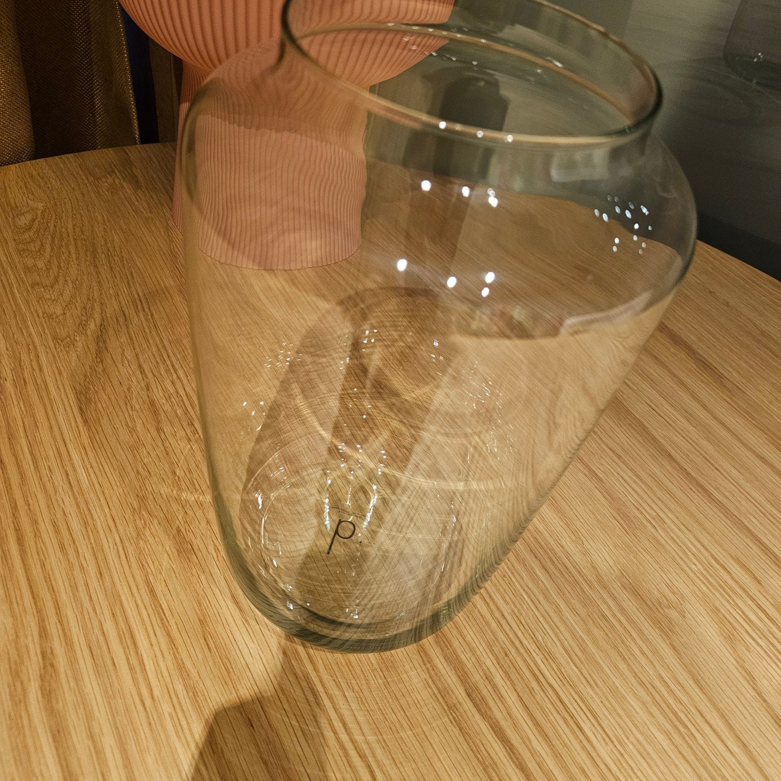 Bloomon. Vaas., Ophalen, Transparant, 34 cm, Nieuw