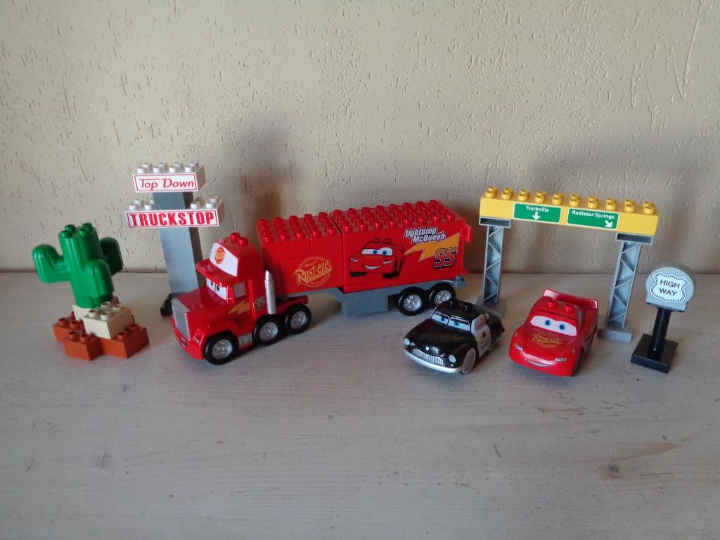 LEGO Duplo Cars 2 Mack’s lange rit – 5816, Ophalen of Verzenden, Gebruikt, Duplo