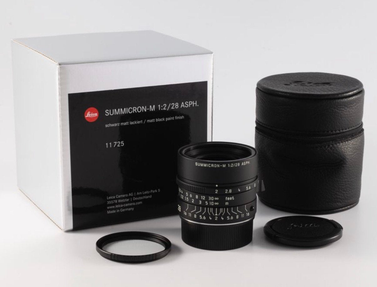 Nieuw Leica Summicron M 28mm 2.0 11725 Limited Edition Lens, Ophalen of Verzenden, Nieuw