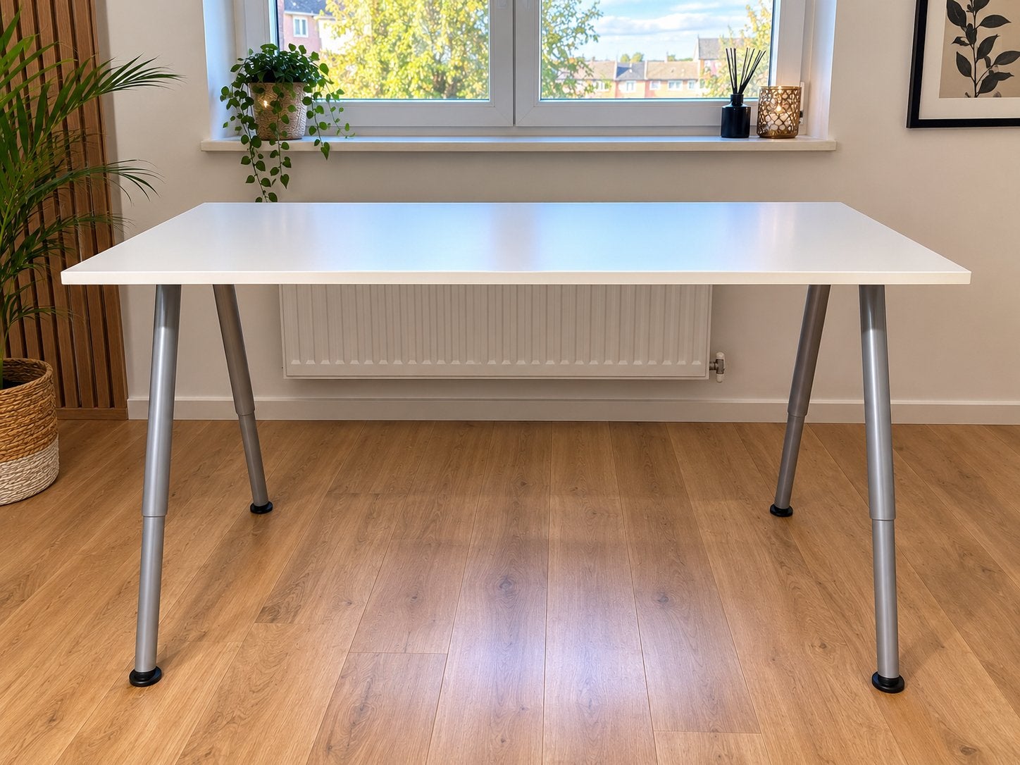 Bureau réglable, Bureau assis-debout, Comme neuf, Enlèvement, IKEA