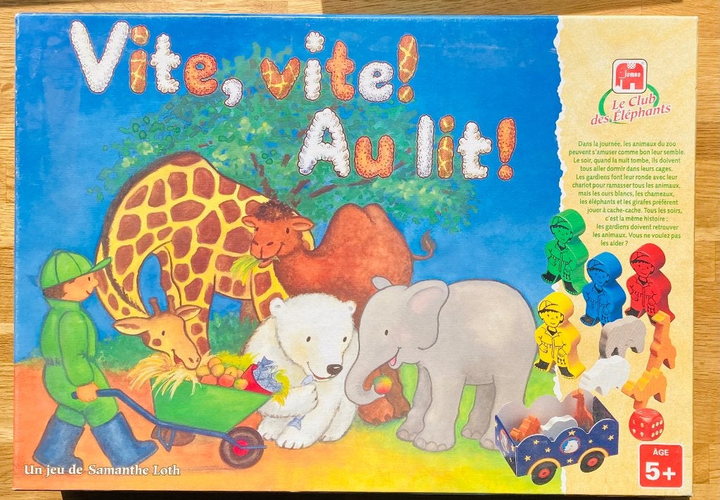 Spel: SNEL, SNEL! IN BED! — JUMBO - 5 jaar, Kinderen en Baby's, Speelgoed | Educatief en Creatief, Gebruikt, Ophalen of Verzenden