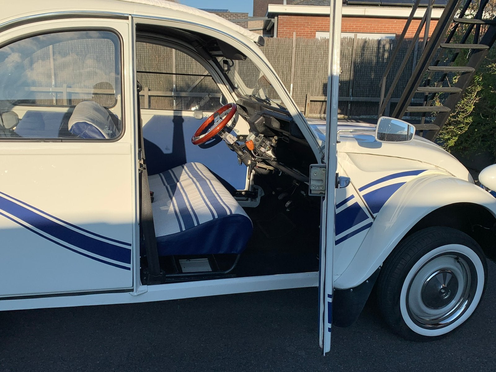 2 CV - 2 PK - Geitje - Eendje - Transat oldtimer, foto 11