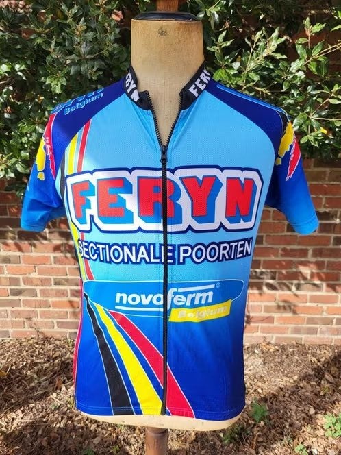 Maillot de cyclisme Feryn — Novoferm Belgique — Taille 5 (L), Sports & Fitness, Enlèvement