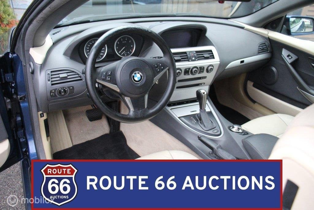 BMW 645Ci Cabriolet | 2005 | Route 66 Auctions, Autos, BMW, Achat, Série 6, Entreprise, Boîte manuelle