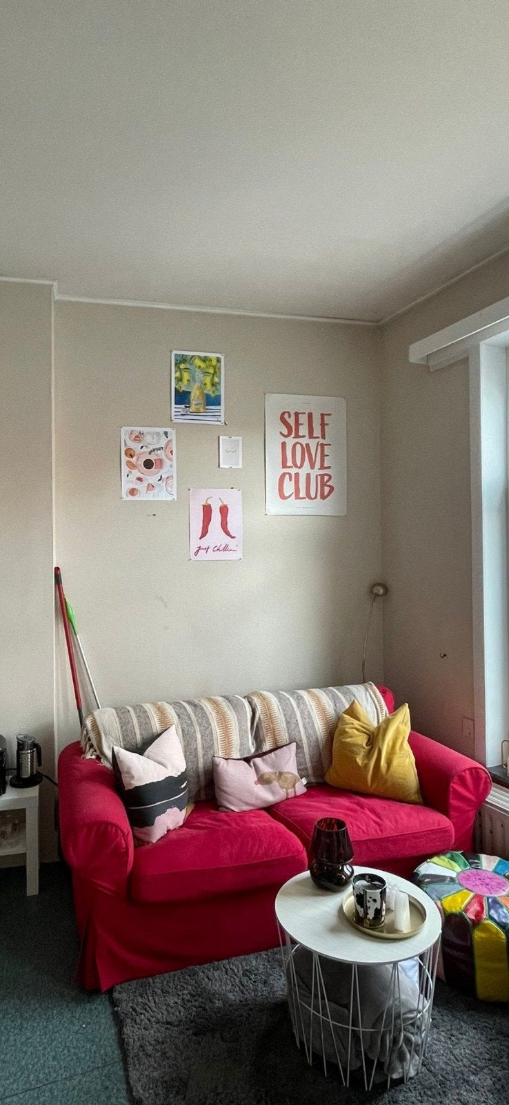 tweepersoonszetel, Huis en Inrichting, Ophalen, Gebruikt, Stof
