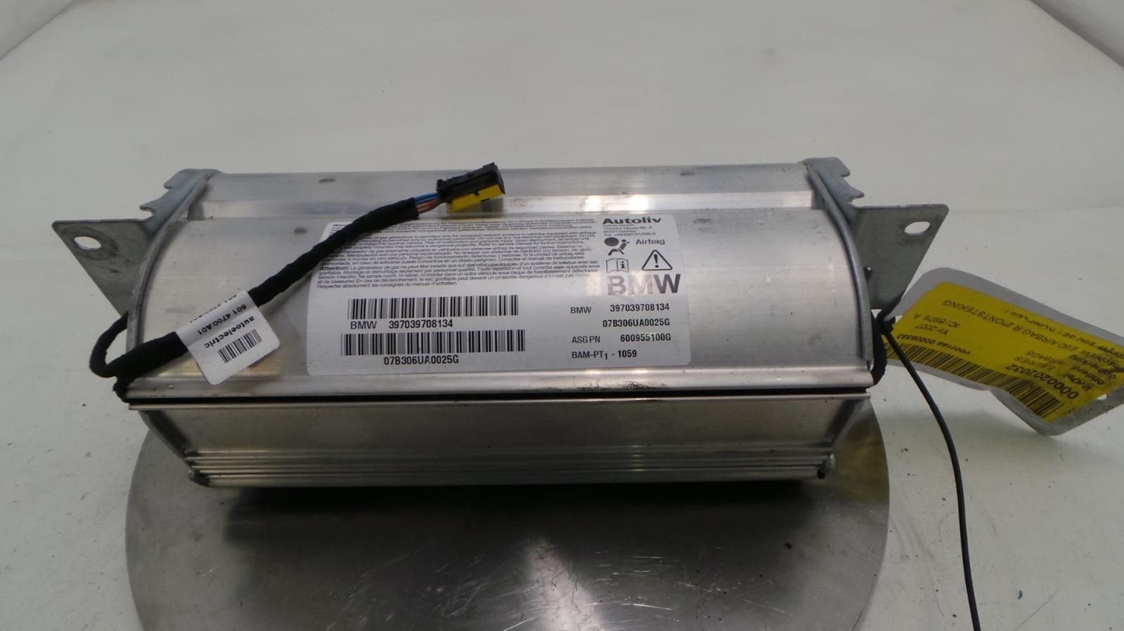 BMW 5 SERIES 530DA AIRBAG RECHTS 397039708134 2007, Enlèvement ou Envoi, Utilisé, ARN reconnu