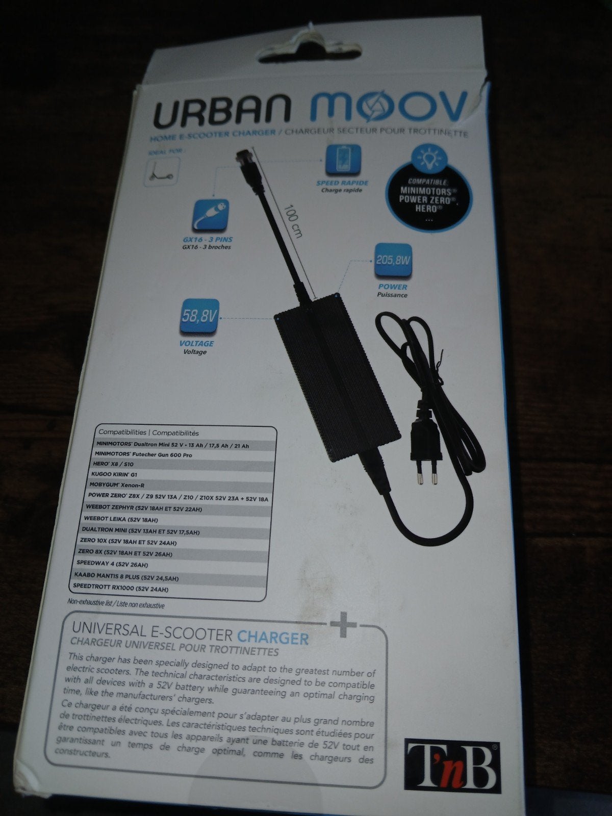 chargeur trottinette électrique, Ophalen, Nieuw