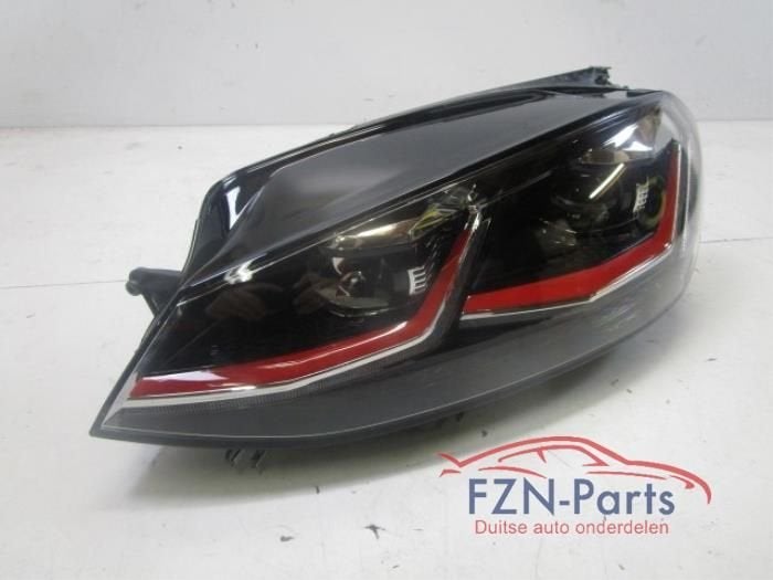 VW Golf 7 GTI Facelift VOLLED Koplamp Links L, Auto-onderdelen, Ophalen of Verzenden, Gebruikt