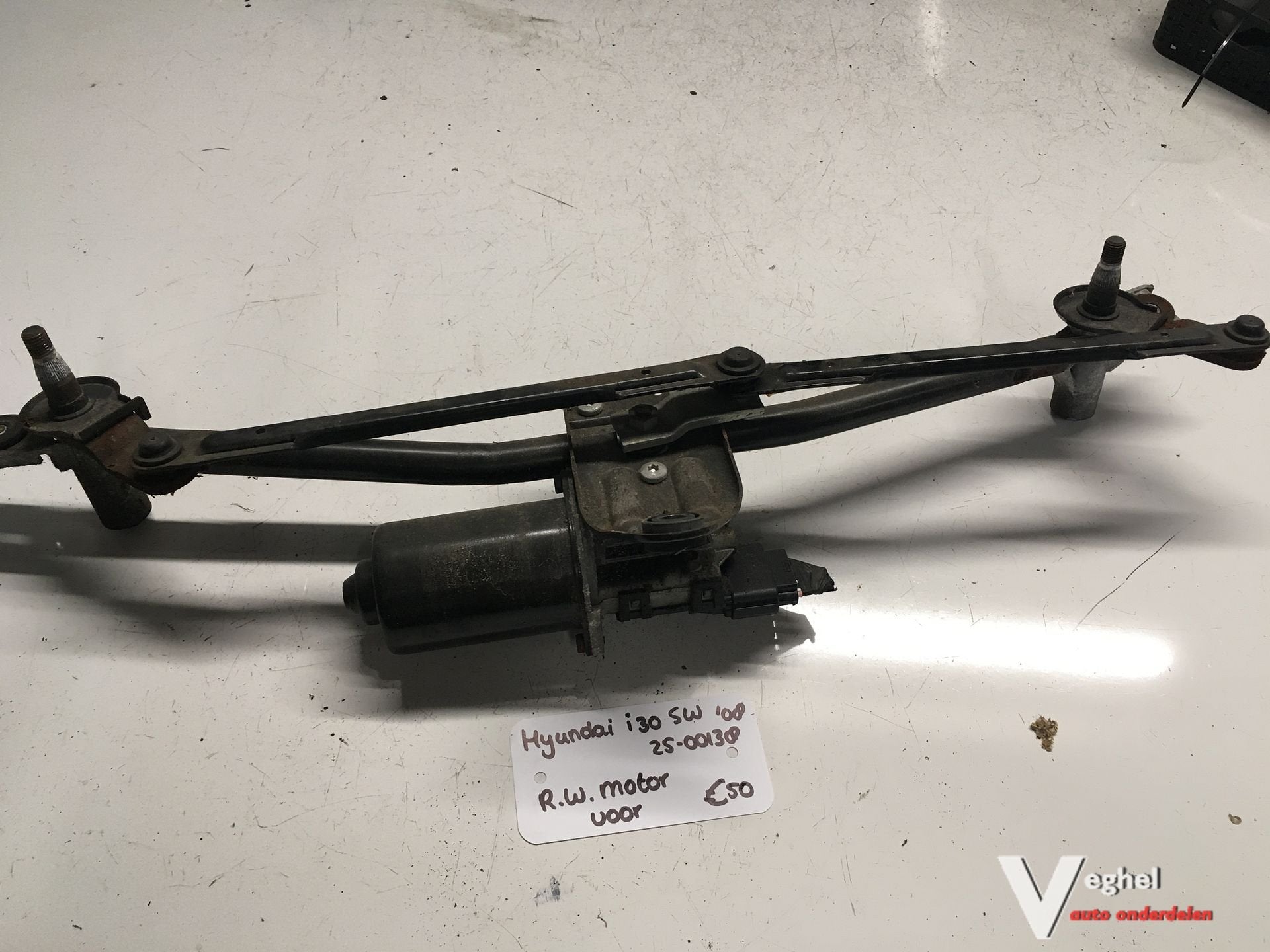 Hyundai I30 sw 2008 2500138 Ruitenwissermotor met mechaniek, Gebruikt, -, -, Ophalen of Verzenden