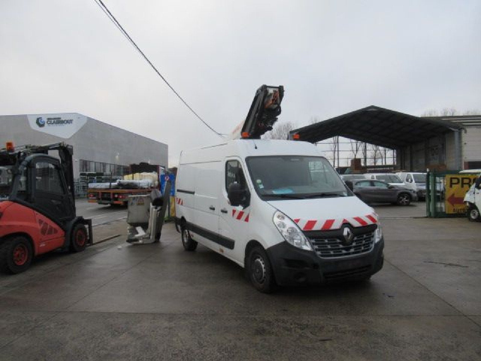 RENAULT MASTER HOOGTEWERKER DIESEL 11/17, ABS, Wit, Bedrijf, Overige carrosserie