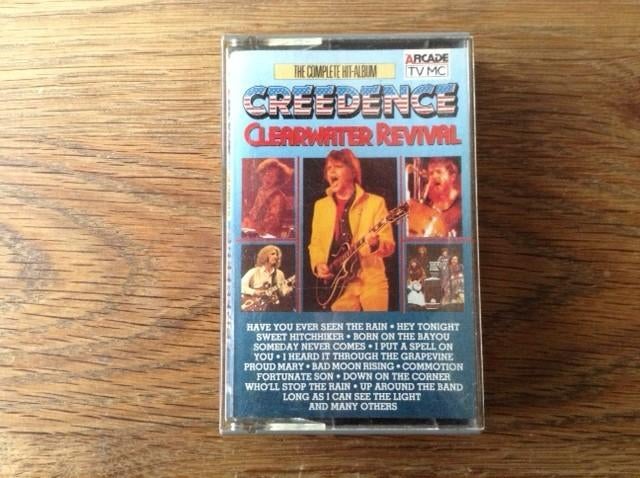 muziekcassette creedence clearwater revival, Ophalen of Verzenden, Rock en Metal, 1 bandje, Origineel