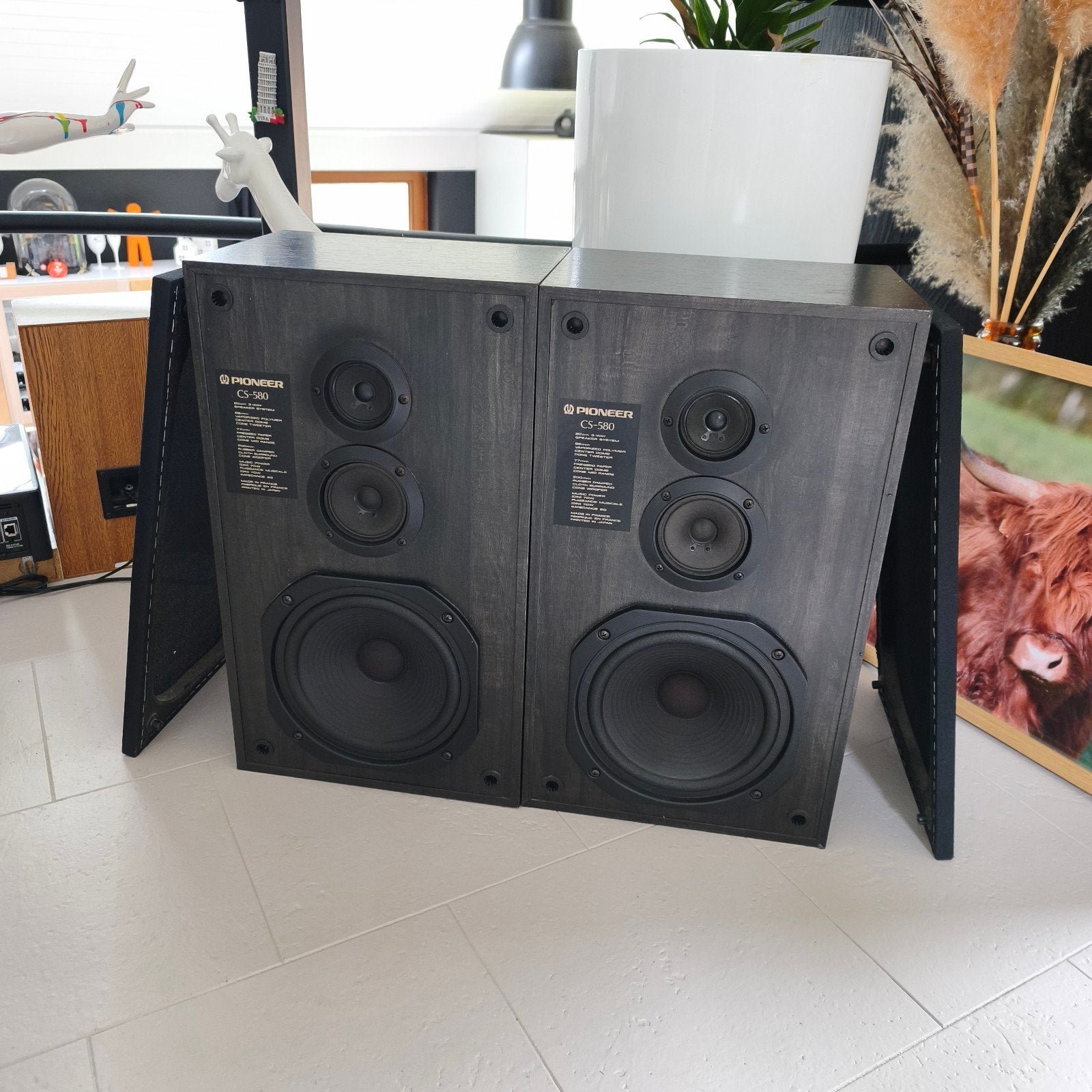 Pioneer CS 580, TV, Hi-fi & Vidéo, Enceintes, Enlèvement, Pioneer