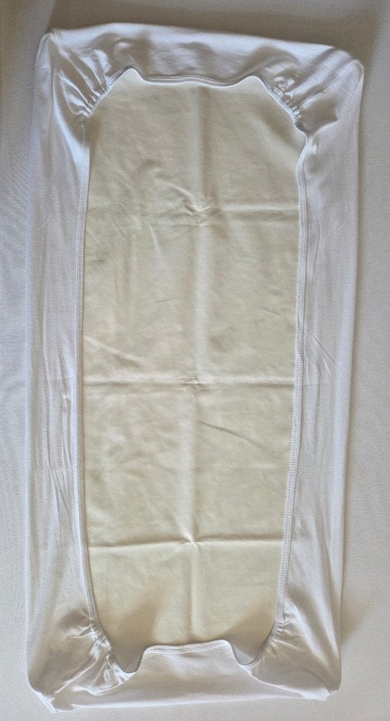 Matrasbeschermer voor kinderbedje 60 cm x 120 cm. NIEUW, Ophalen of Verzenden, Nieuw, Matrasbeschermer, Wasbaar