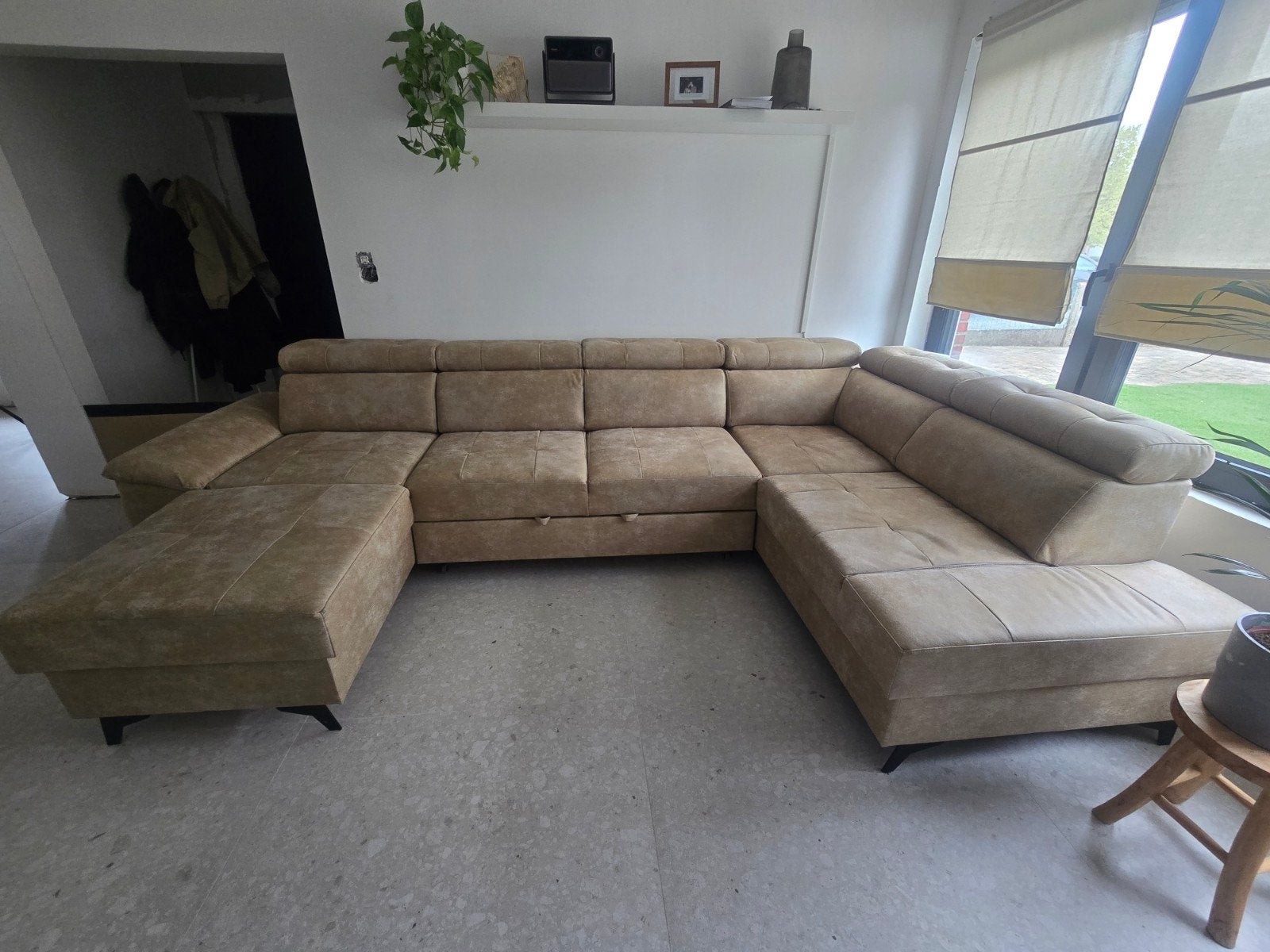 Zetel in perfecte staat te koop, Enlèvement, Comme neuf, Tissus, Modern