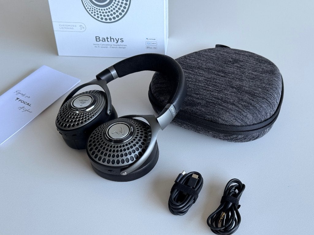 Focal: Bathys - hoofdtelefoon met noise cancelling, TV, Hi-fi & Vidéo, Casques audio, Comme neuf, Circum-aural, Autres marques