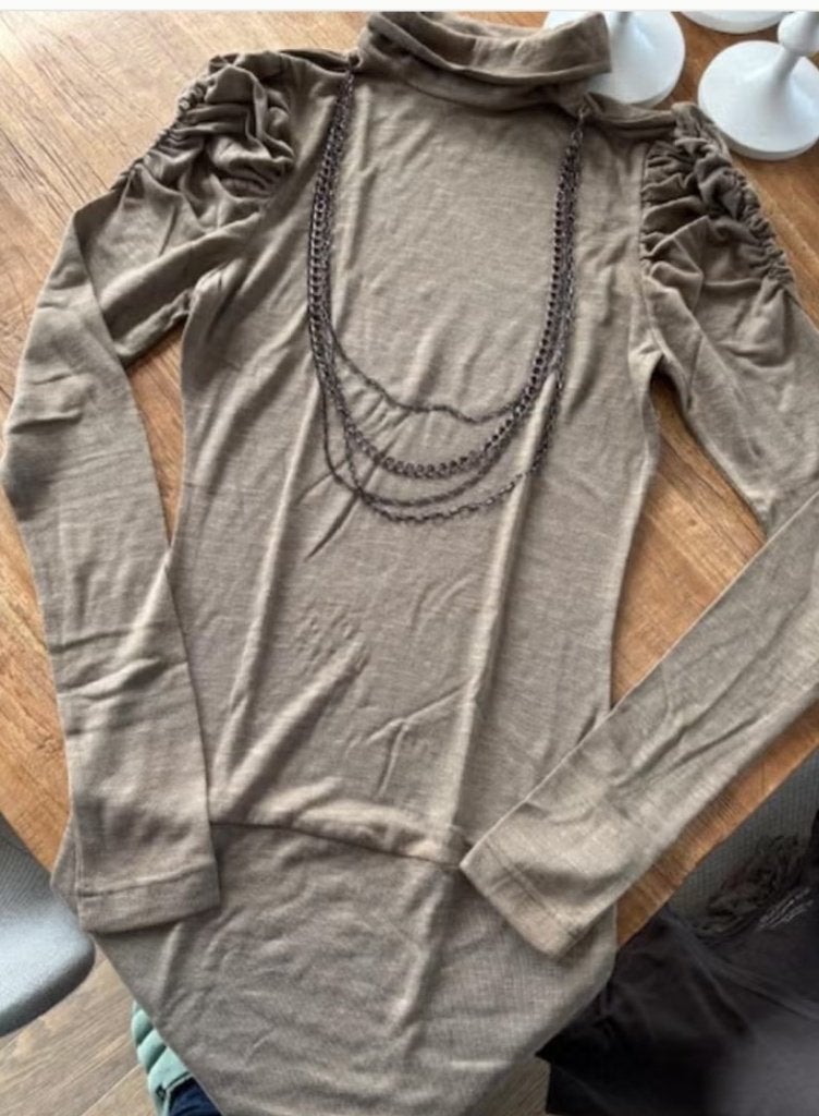Trui vintage maat M/L, Ophalen of Verzenden, Zo goed als nieuw, Maat 38/40 (M), Bruin