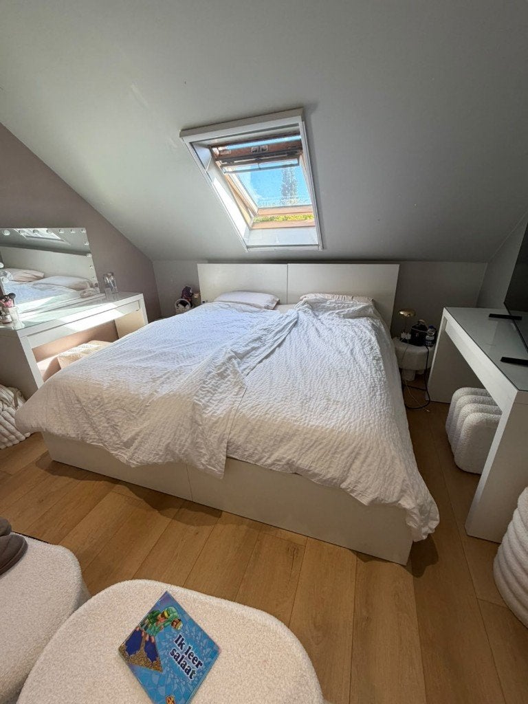 2 1persoonsbed, Huis en Inrichting, Ophalen, Gebruikt, Wit