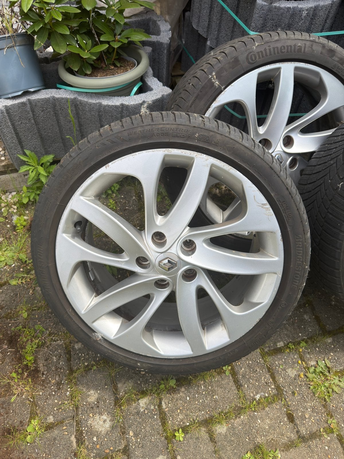 18” Velgen Renault megane cc, Ophalen, 18 inch, Banden en Velgen, 225 mm
