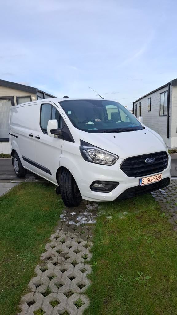 **FORD TRANSIT lichte vracht 3 zitpl 84500 km 2021**, Auto's, Bestelwagens en Lichte vracht, Particulier, Achteruitrijcamera, Airbags