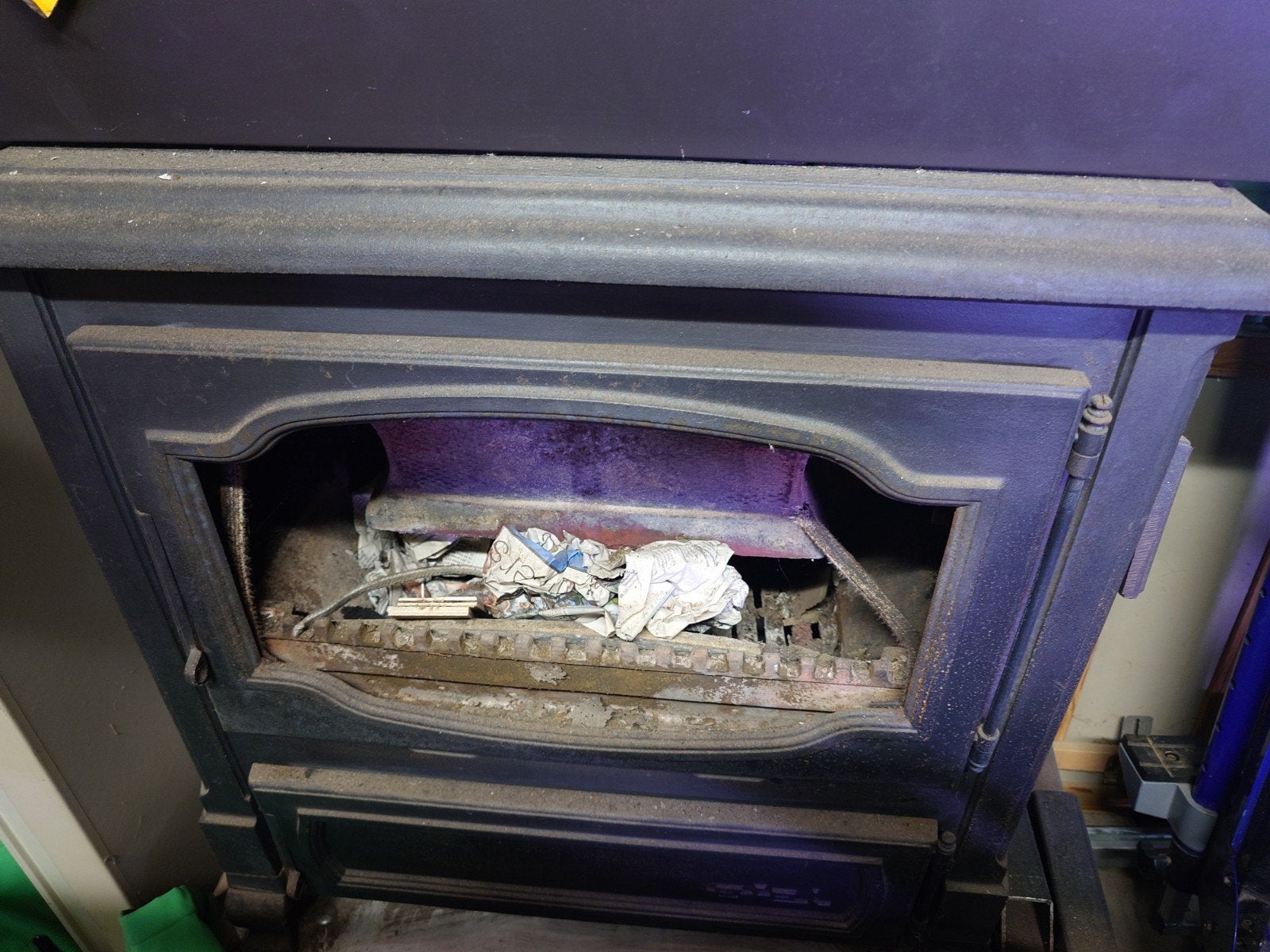 kachel hout of kolen, Huis en Inrichting, Ophalen