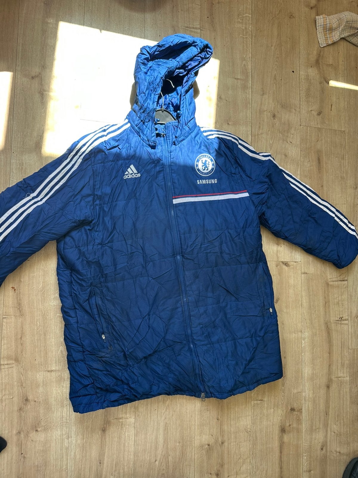 Jas adidas, Ophalen of Verzenden, Zo goed als nieuw, Maat 56/58 (XL)