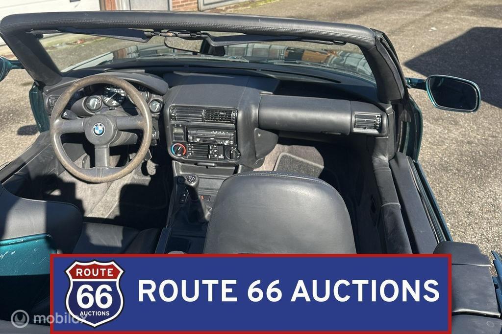 BMW Z1 Roadster | 1989 | Route 66 Auctions, Auto's, Zwart, Bedrijf, Handgeschakeld, Overige carrosserie