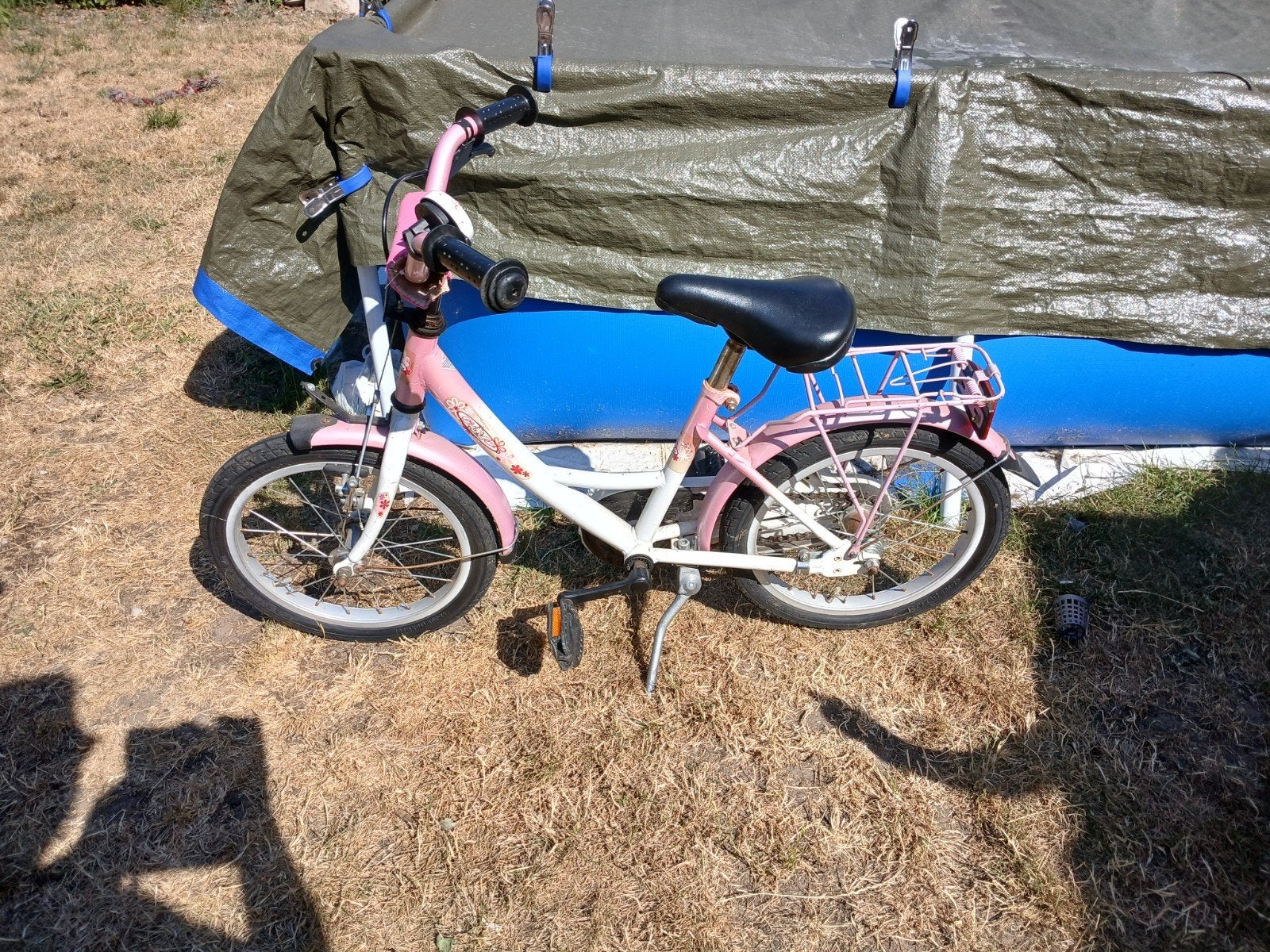 Kinderfiets 16 inch, Fietsen en Brommers, Fietsen | Kinderfietsjes, Ophalen, Gebruikt, Velgrem, 16 tot 20 inch