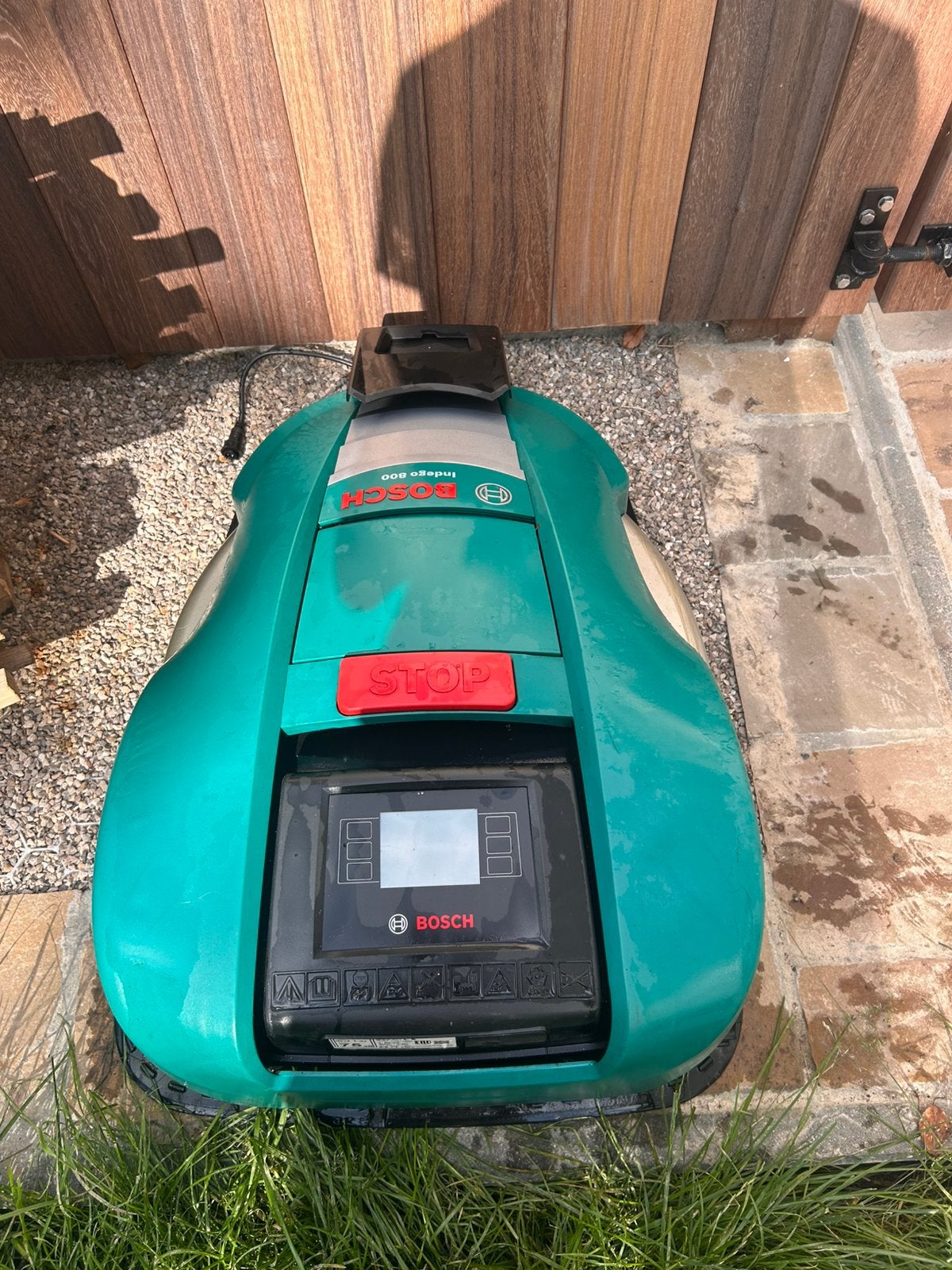 Bosh Indego 800 voor grote oppervlaktes, Tuin en Terras, Ophalen, Gebruikt