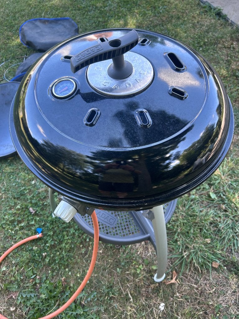 Cadac carri 50 - camping gas bbq, Caravans en Kamperen, Kampeeraccessoires, Ophalen, Gebruikt