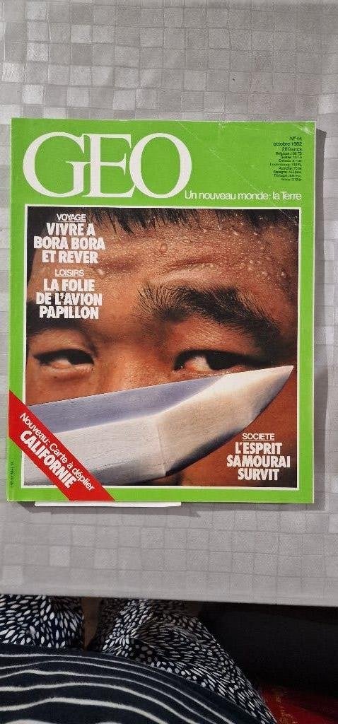 Magazines Geo 1982, Enlèvement, Comme neuf, Autres types