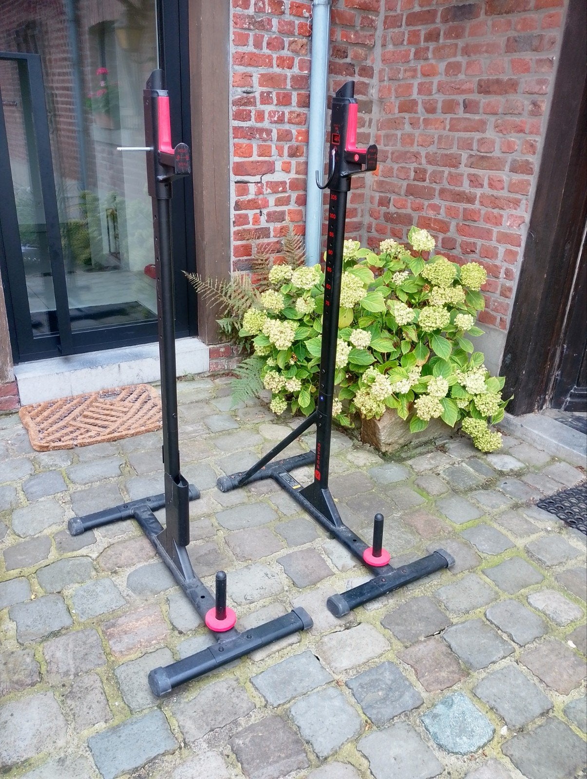 Bench press steunen Domyos Rack 100, Enlèvement