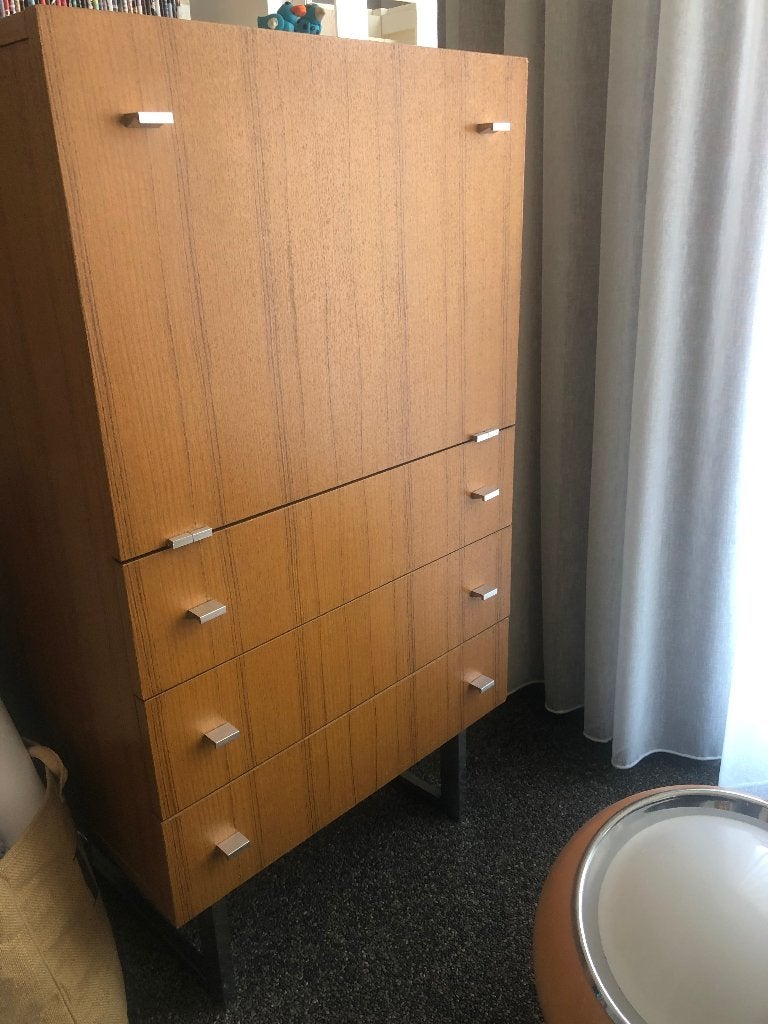 Joli meuble rétro vintage, commode, secrétaire, Meurop, Enlèvement, Utilisé