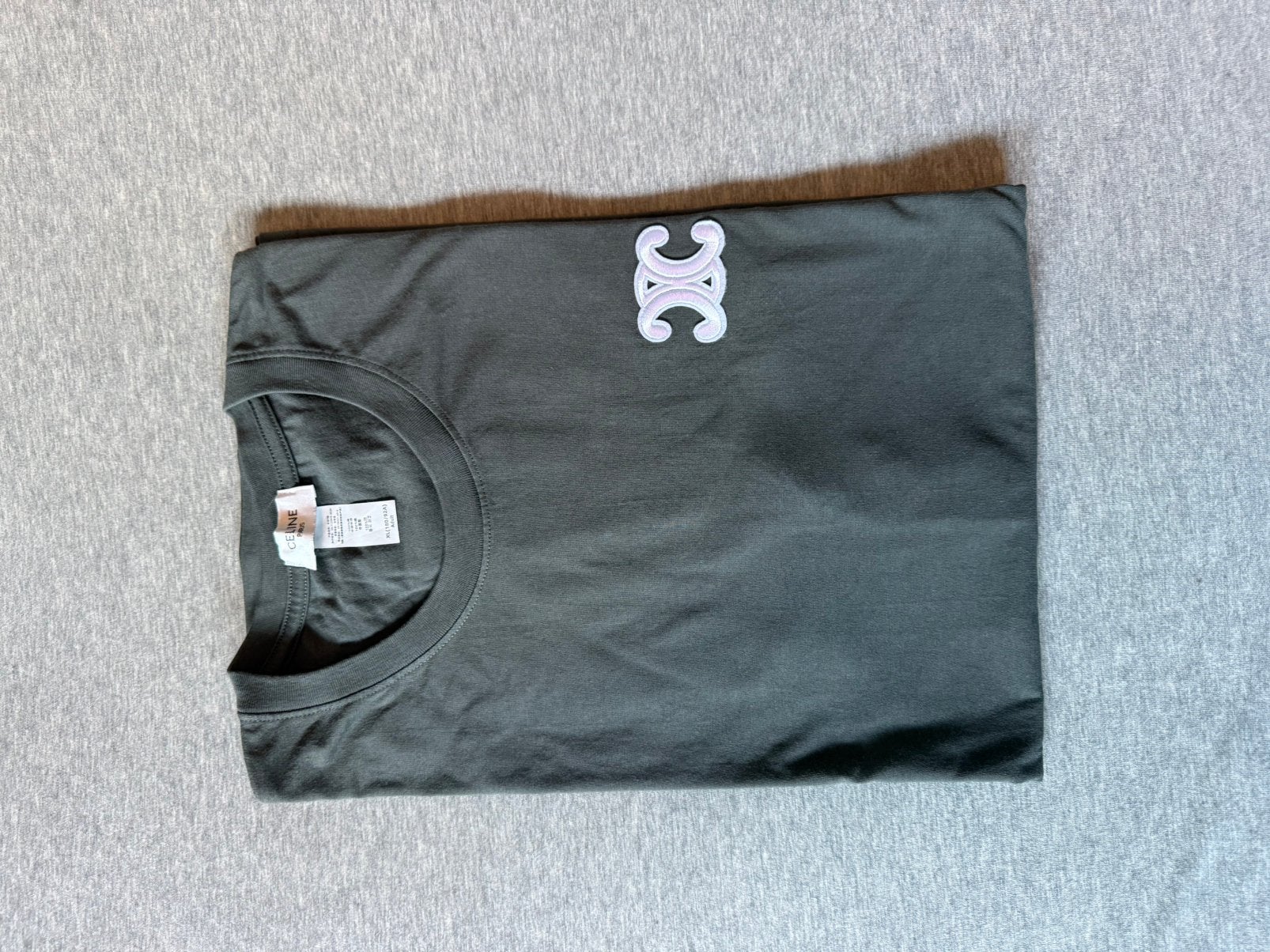 Celine t-shirt, Verzenden, Nieuw, Maat 56/58 (XL), Grijs