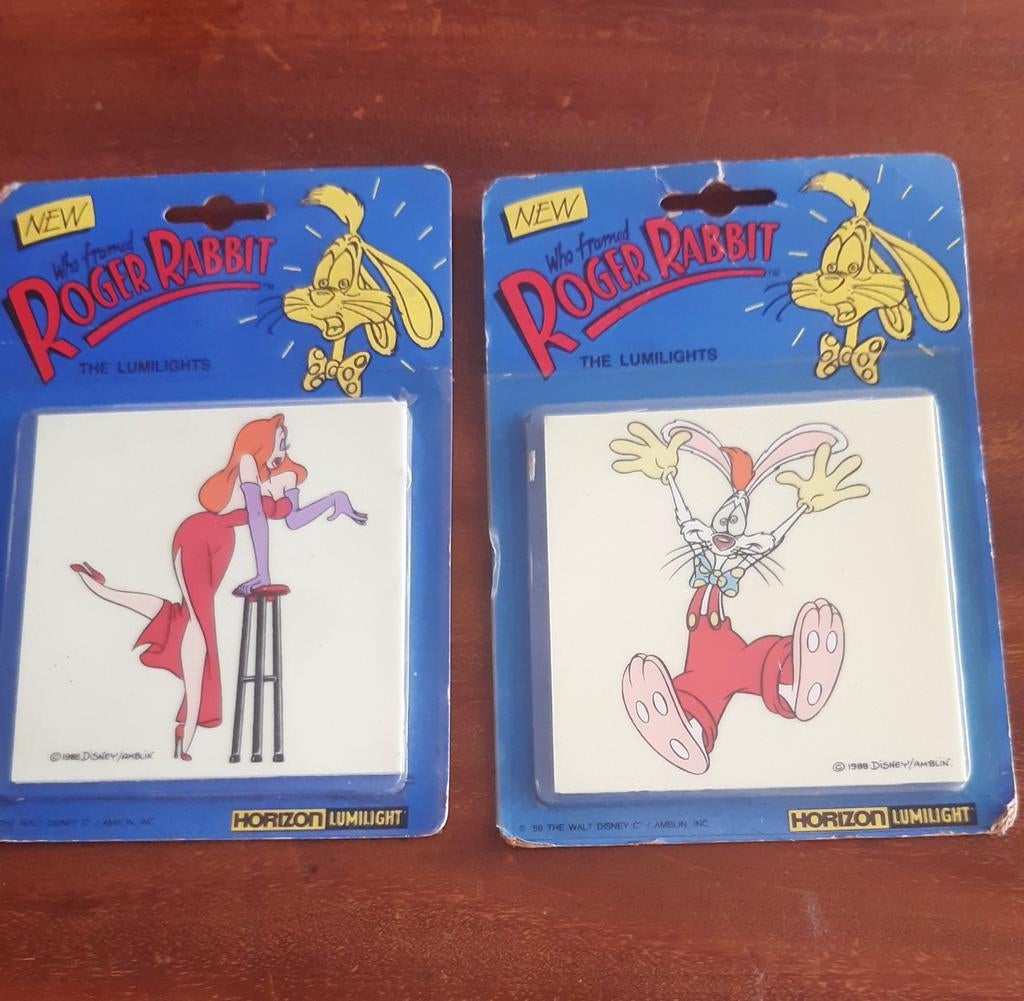 Roger Rabbit. Lichtgevende plaatje, Ophalen of Verzenden, Zo goed als nieuw