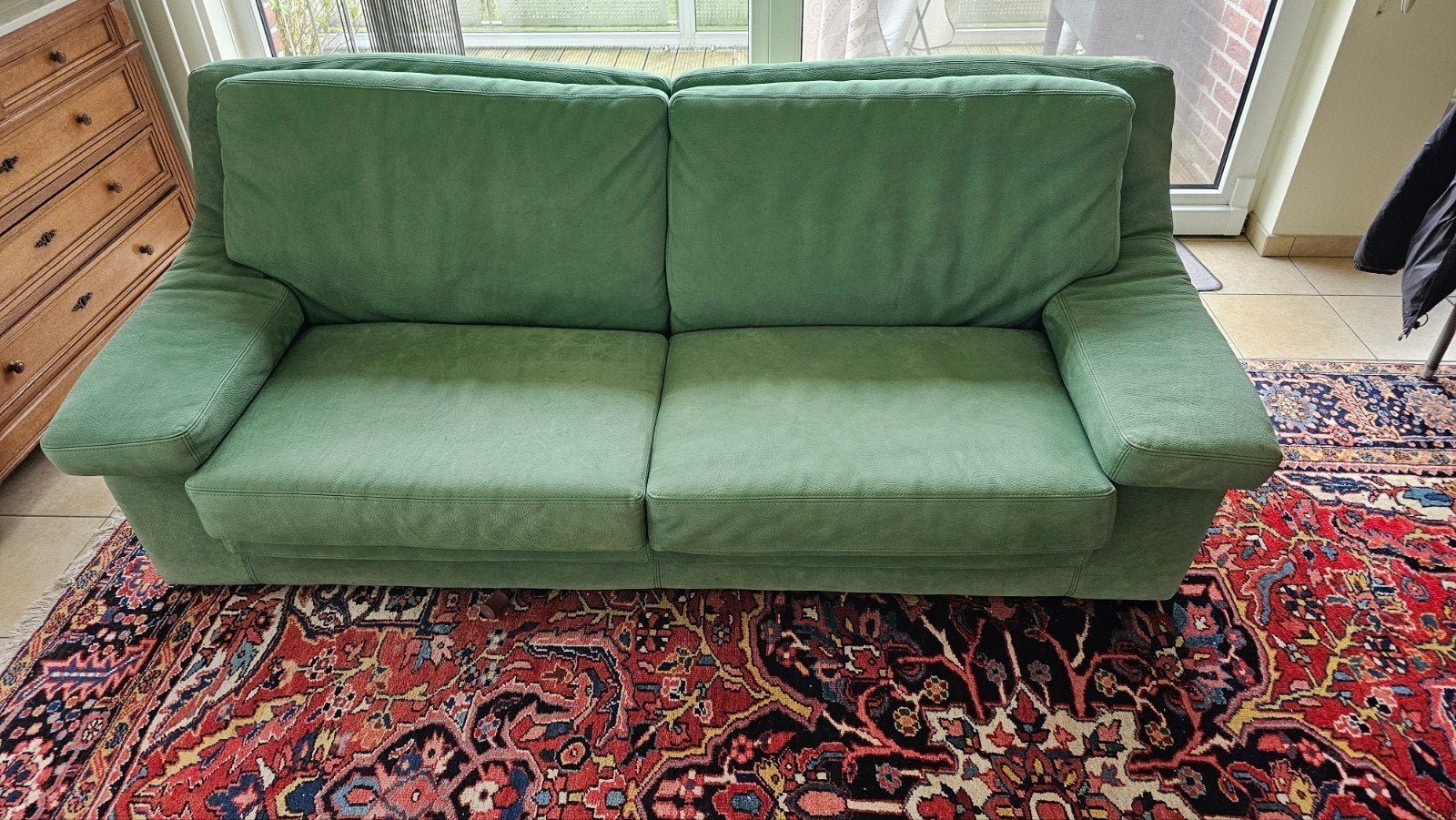 Salon en nubuck pour 2 à 3, Huis en Inrichting, Ophalen of Verzenden