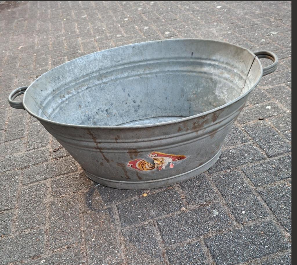 CARREAUX EN ZINC (DÉCORATION DE JARDIN/TERRASSE), Enlèvement ou Envoi, Utilisé