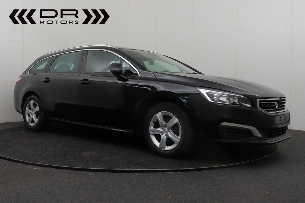 Peugeot 508 SW - TOPSTAAT - GPS - BLEUTOOTH - PDC - ALU, 0 kg, Euro 5, Zwart, 4 cilinders