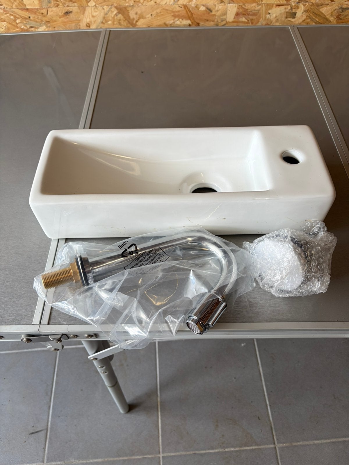 Mini toilet wasbakje Nieuw!, Ophalen, Zo goed als nieuw, Toilet