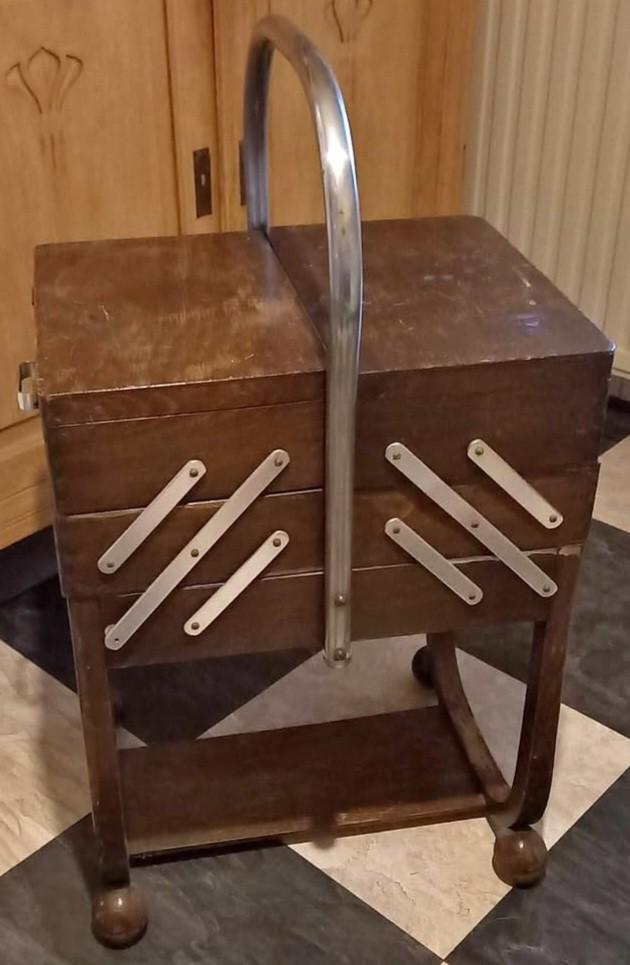 Vintage naaikistje Torck - 5 vaks, Ophalen