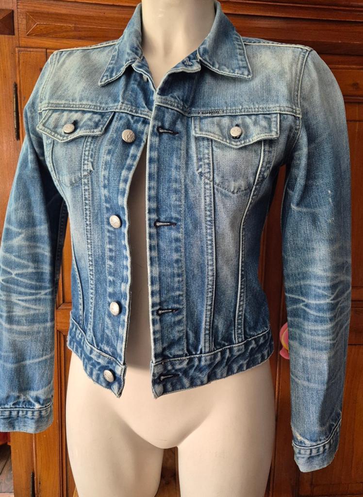 Diesel jeansjas maat s, Kleding | Dames, Blauw, Ophalen of Verzenden, Diesel, Maat 36 (S)