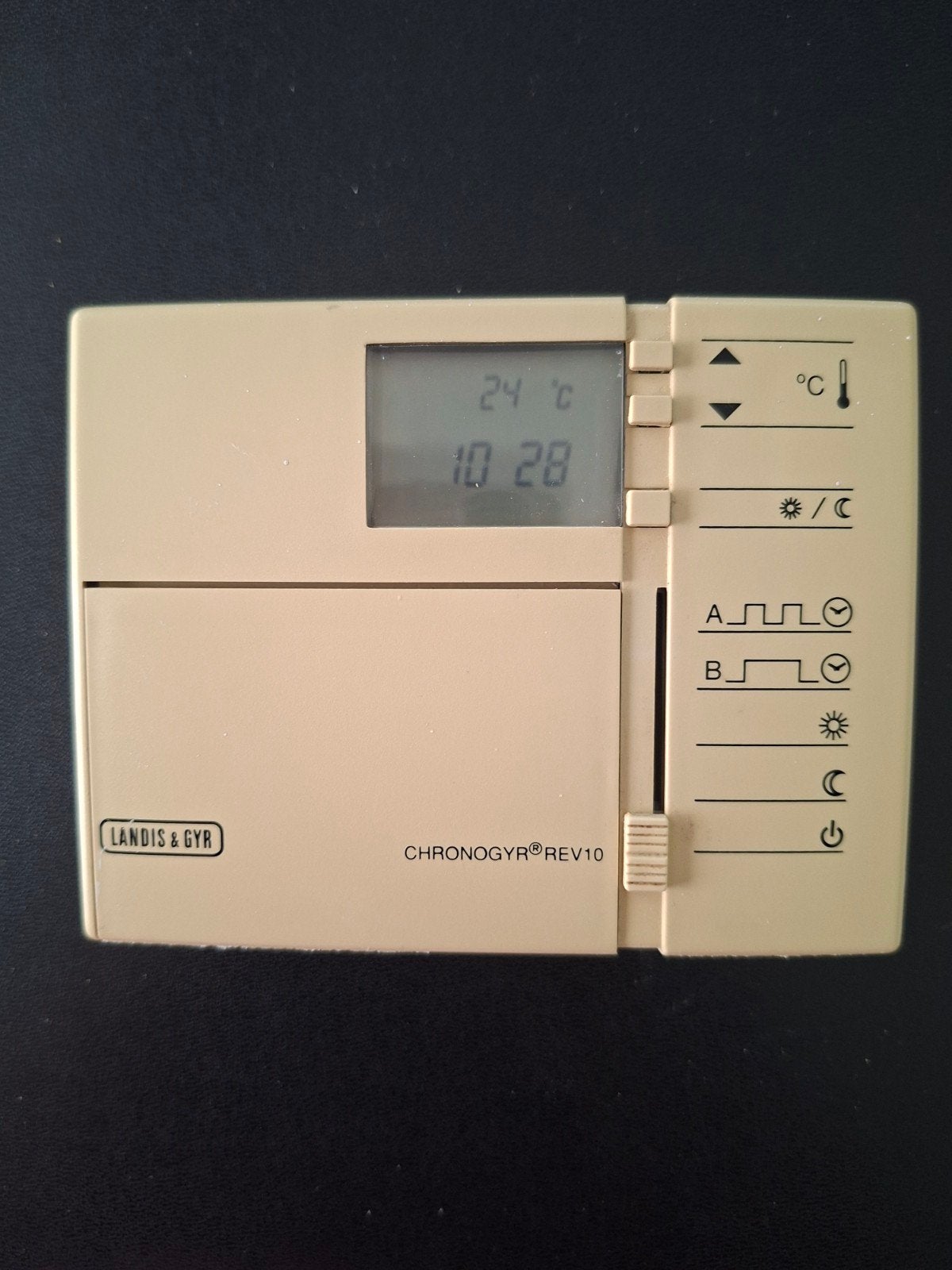 Landis Gyr thermostaat, Doe-het-zelf en Bouw, Ophalen, Gebruikt