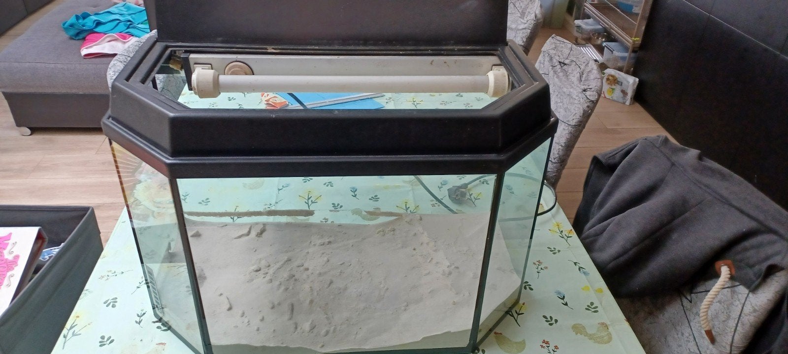 Aquarium, Ophalen