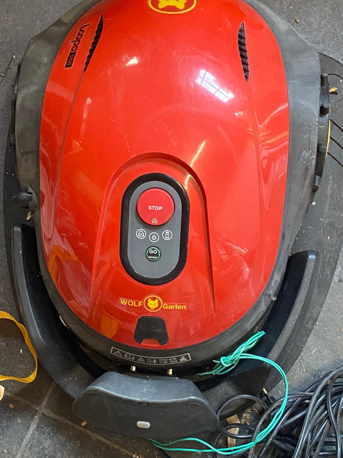 Wolf Garten robot grasmaaier, Ophalen, Gebruikt
