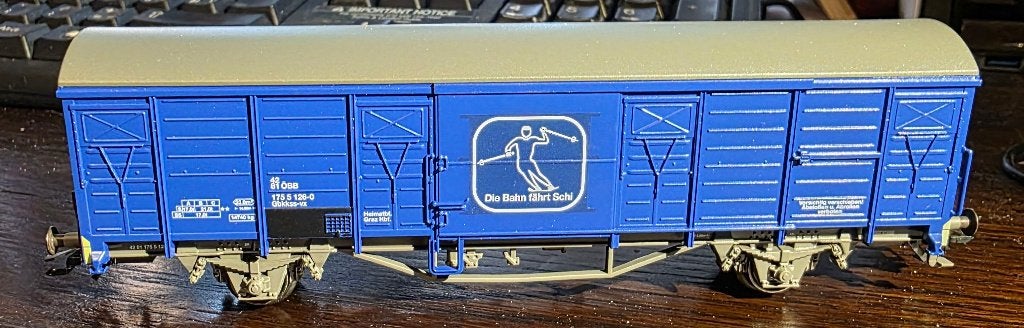 3491. Wagon couvert des ÖBB H0 Märklin., Hobby & Loisirs créatifs, Enlèvement ou Envoi, Neuf, Wagon, Märklin